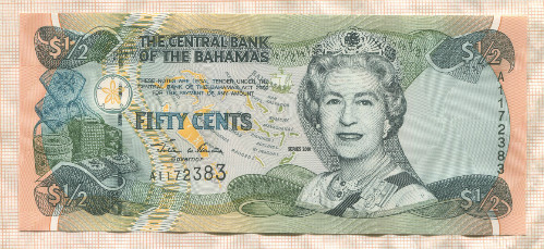 50 центов. Багамы 2001г