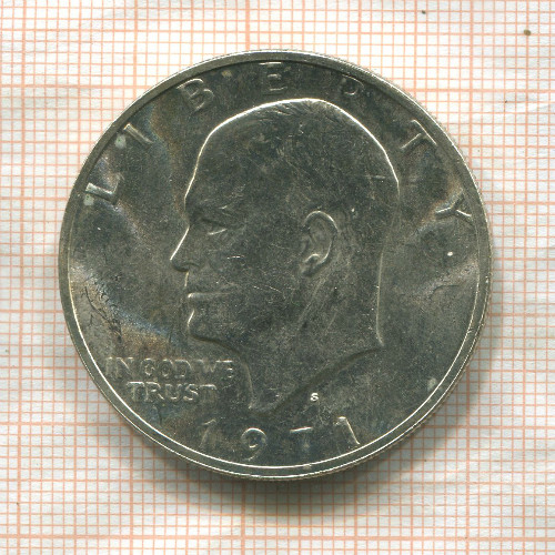 1 доллар. США 1971г