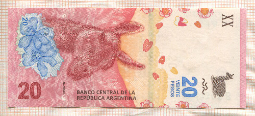 20 песо. Аргентина