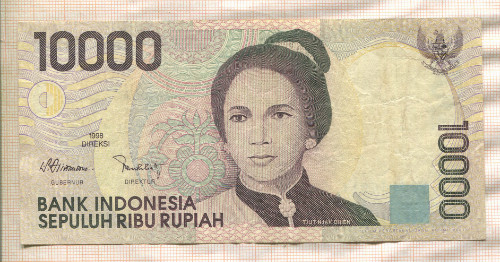 10000 рупий. Индонезия 1998г