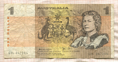 1 доллар. Австралия