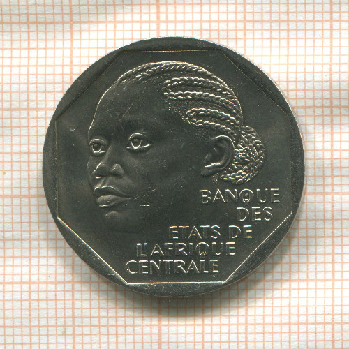 500 франков. Чад 1985г