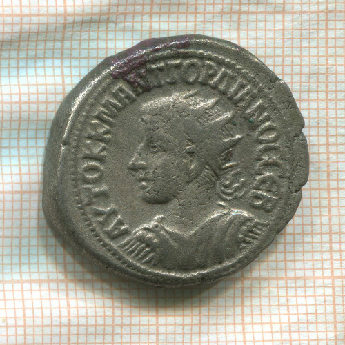 Тетрадрахма. Римская империя. Сирия, Селевкия и Пиерия. Гордиан III 238-244 гг.
