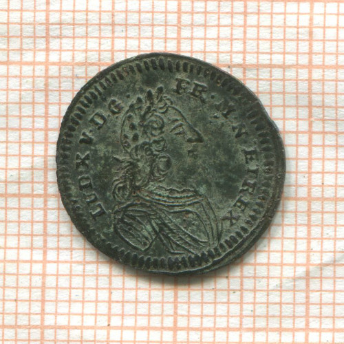 Счетный жетон (Rechenpfennig). Нюрнберг. Корнелиус Лауфер. 1658-1670 гг.