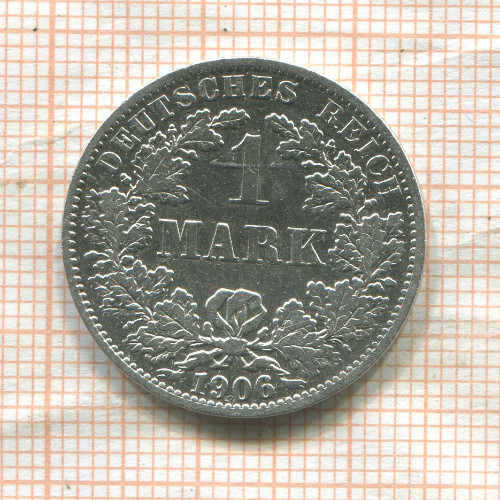 1 марка. Германия 1906г