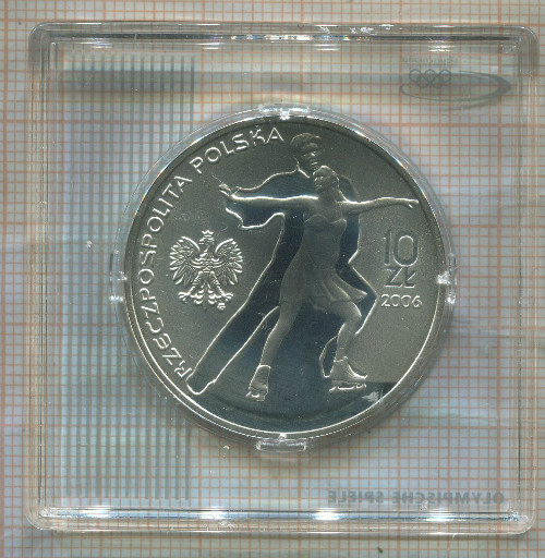 10 злотых. Польша. ПРУФ 2006г