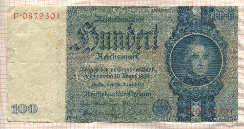 100 марок. Германия 1935г