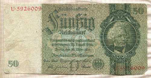 50 марок. Германия 1933г