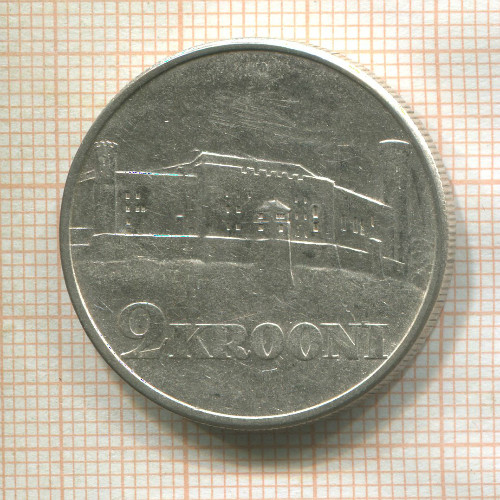 2 кроны. Эстония 1930г