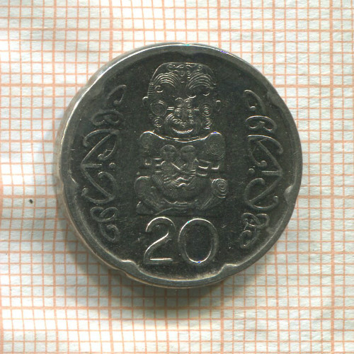 20 центов. Новая Зеландия 2006г