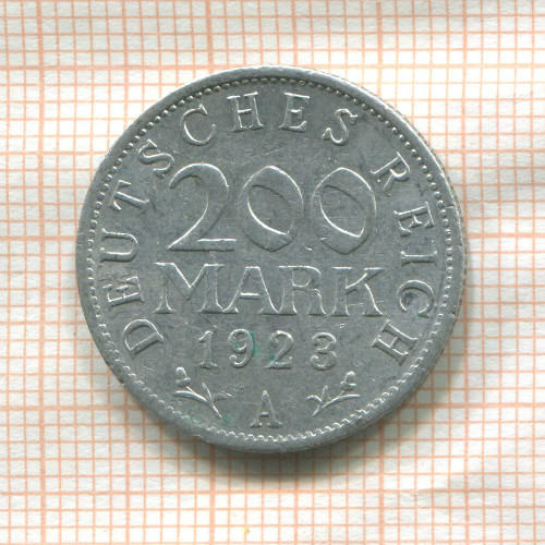 200 марок. Германия 1923г