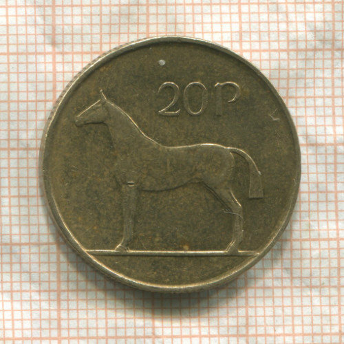 20 пенсов. Ирландия 1998г