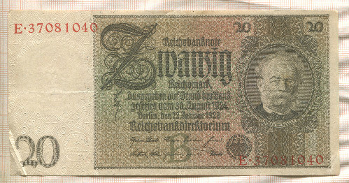 20 марок. Германия 1929г