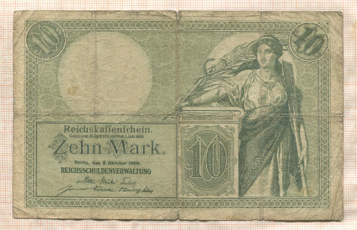 10 марок. Германия 1906г