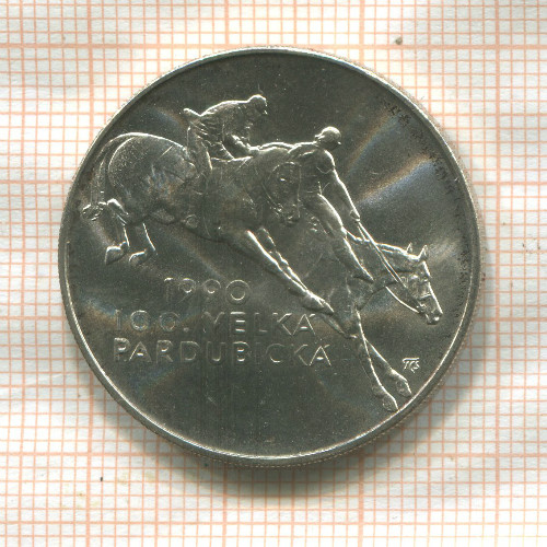 100 крон. Чехословакия 1990г