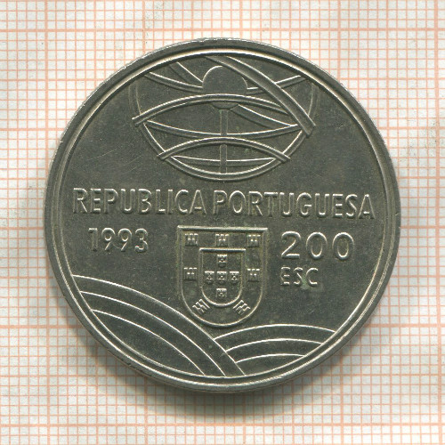 200 эскудо. Португалия 1993г