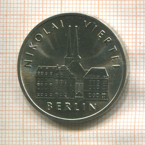 5 марок. ГДР 1987г