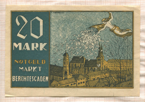 20 марок. Германия 1918г