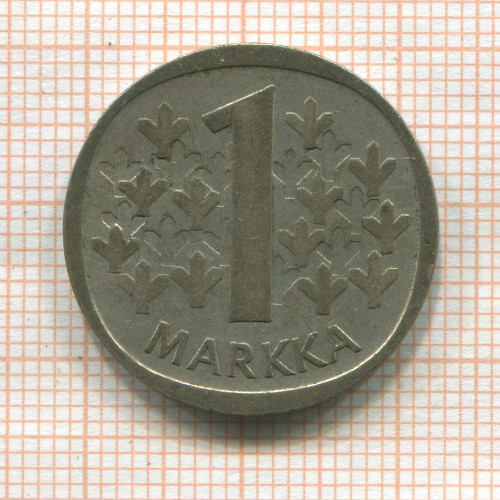 1 марка. Финляндия 1965г