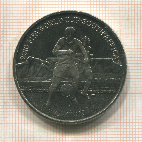 1 крона. Остров Мэн 2010г