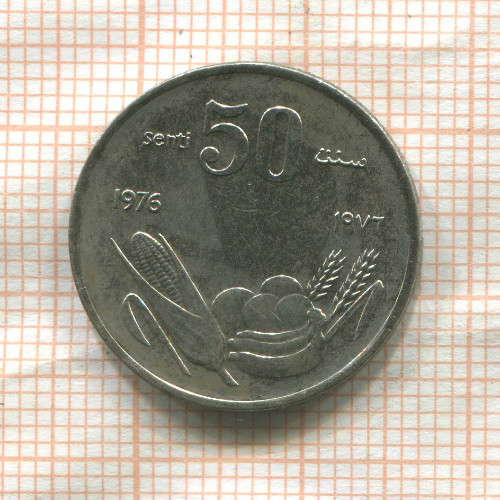 50 центов. Сомали. F.A.O. 1976г