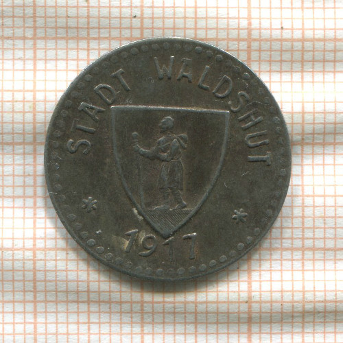 Нотгельд. 50 пфеннигов. Германия. Вальдсхут