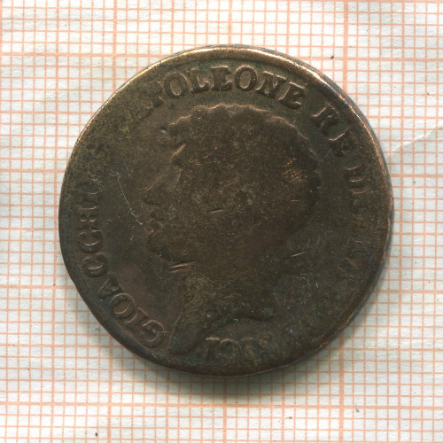 2 грана. Иналия. Неаполь. Иоахим Мюрат 1810г