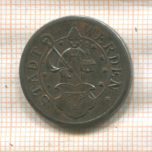 Нотгельд. 10 пфеннигов. Германия. Верден