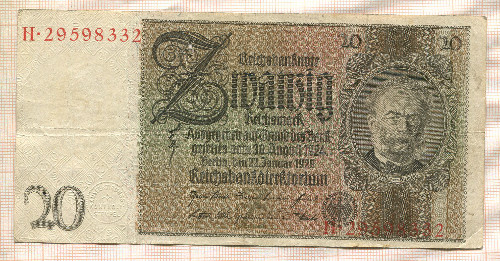 20 марок. Германия 1929г