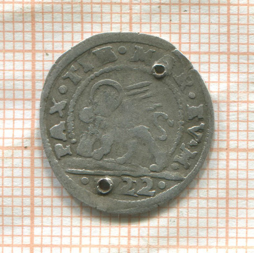 5 сольдо. Италия. Венеция 1722г