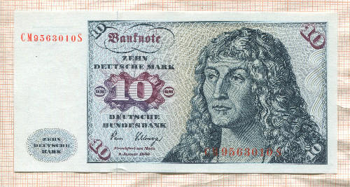 10 марок. Германия 1980г