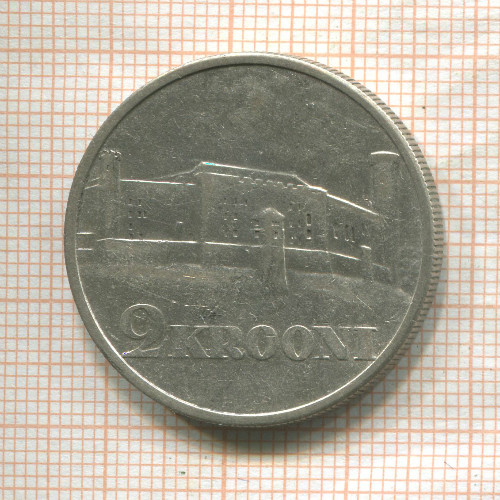 2 кроны. Эстония 1930г