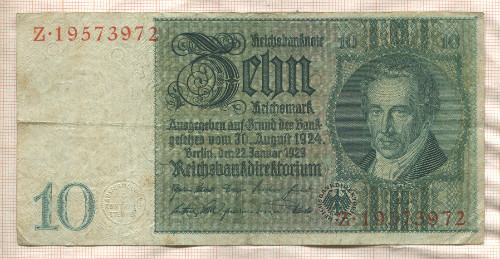 10 марок. Германия 1929г