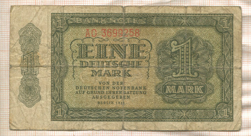 1 марка. Германия 1948г