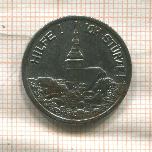 Нотгельд. 50 пфеннигов. Германия. Франкенхаузен