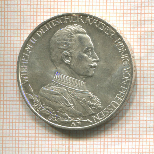 3 марки. Пруссия 1913г