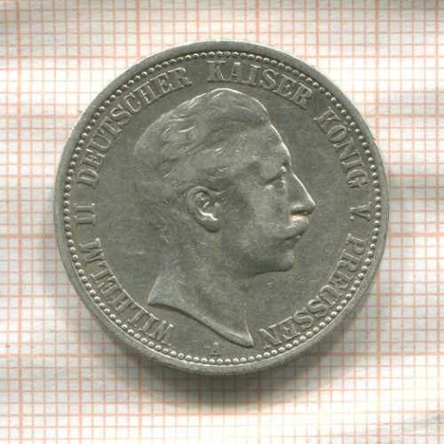 2 марки. Пруссия 1905г