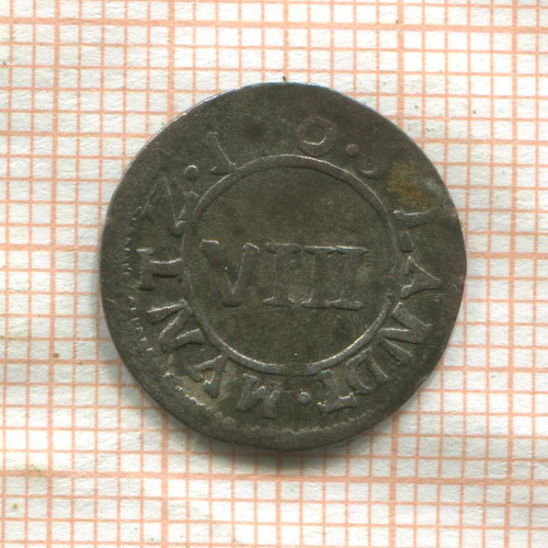 8 геллеров. Кельн 1705г