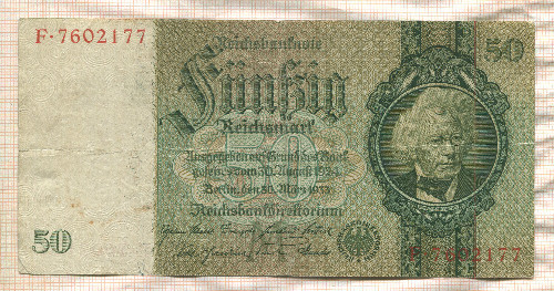 50 марок. Германия 1933г