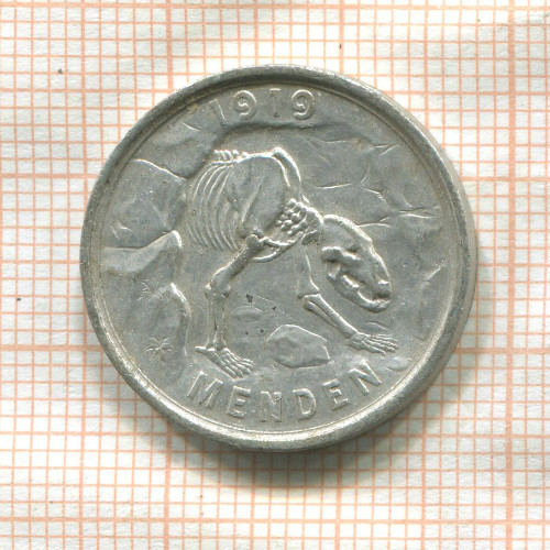 Нотгельд. 50 пфеннигов. Германия. Менден