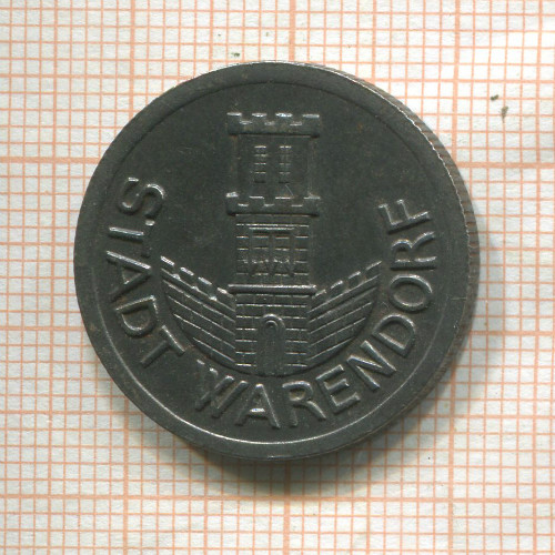 Нотгельд. 1/2 марки. Германия. Варендорф