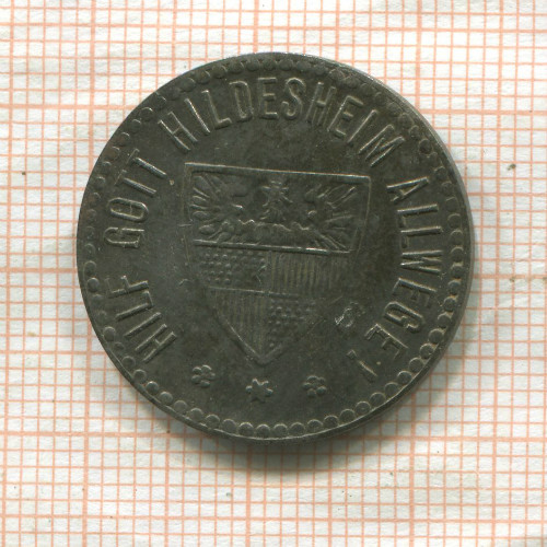 Нотгельд. 25 пфеннигов. Германия. Хильдесхайм