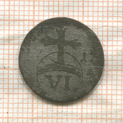 6 пфеннигов. Саксен-Эйзенах 1717г