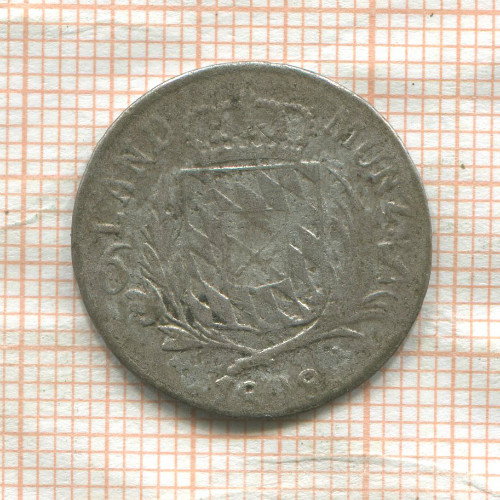 6 крейцеров. Бавария 1808г