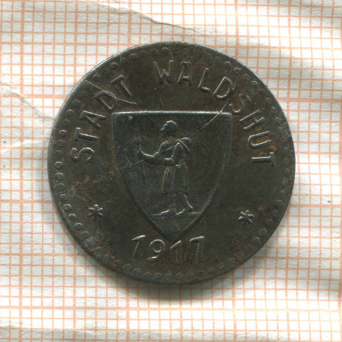 Нотгельд. 50 пфеннигов. Германия. Вальдсхут