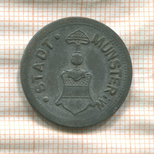 Нотгельд. 25 пфеннигов. Германия. Мюнстер