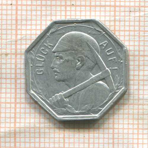 Нотгельд. 25 пфеннигов. Германия. Ваттеншайд