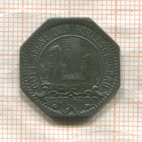Нотгельд. 10 пфеннигов. Германия. Хамм