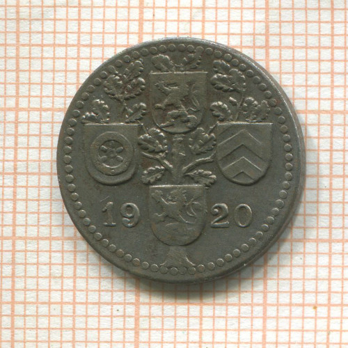 Нотгельд. 10 пфеннигов. Германия. Дибург