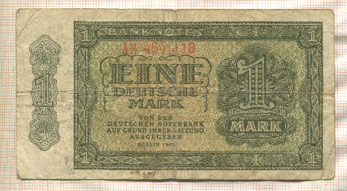 1 марка. Германия 1948г
